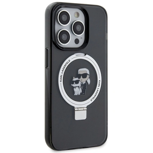 Kup Etui Karl Lagerfeld KLHMP15XHMRSKCK Apple iPhone 15 Pro Max hardcase Ring Stand Karl&Choupettte MagSafe černý/black - KLD1748 - {ean13} - Sklep Home Screen