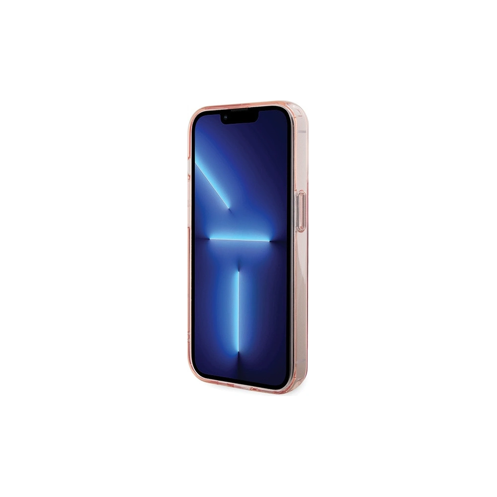 Etui Karl Lagerfeld KLHMP15XHMRSKCP Apple iPhone 15 Pro Max hardcase Ring Stand Karl&Choupettte MagSafe różowy/pink