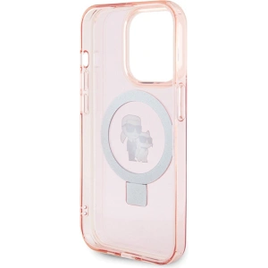 Kup Etui Karl Lagerfeld KLHMP15XHMRSKCP Apple iPhone 15 Pro Max hardcase Ring Stand Karl&Choupettte MagSafe różowy/pink - KLD1749 - {ean13} - Sklep Home Screen