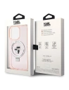 Kup Etui Karl Lagerfeld KLHMP15XHMRSKCP Apple iPhone 15 Pro Max hardcase Ring Stand Karl&Choupettte MagSafe różowy/pink - KLD1749 - {ean13} - Sklep Home Screen