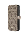 Etui Guess GUFLBKSN654GB Apple iPhone 11 Pro Max hnědé/book 4G