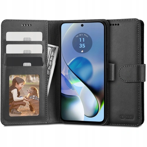 Kup Etui Tech-protect Wallet Motorola Moto G54 5G Černé - THP2372 - {ean13} - Sklep Home Screen