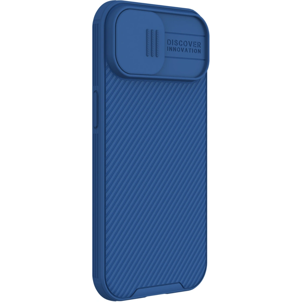 Etui Nillkin CamShield Pro Magnetic dla iPhone 15 - Niebieski