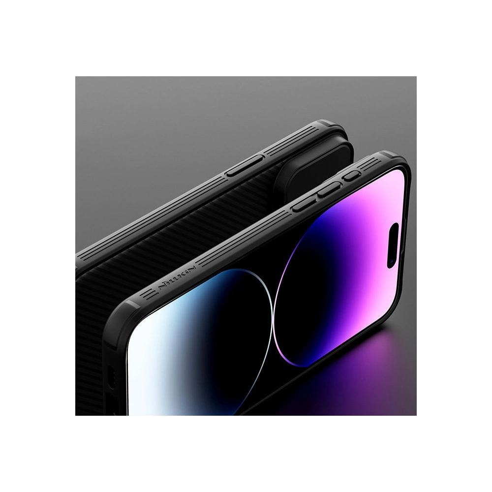 Etui Nillkin CamShield Pro Magnetic dla iPhone 15 - Niebieski