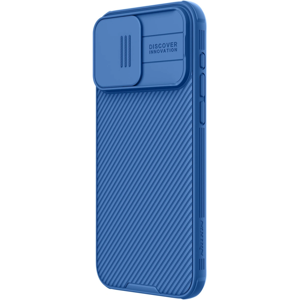 Etui Nillkin CamShield Pro Magnetic Case Apple iPhone 15 Pro niebieskie