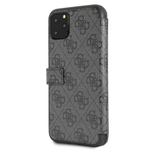 Kup Etui Guess GUFLBKSN654GG Apple iPhone 11 Pro Max szary/grey book 4G - GUE040GRY - {ean13} - Sklep Home Screen