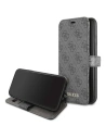 Kup Etui Guess GUFLBKSN654GG Apple iPhone 11 Pro Max szary/grey book 4G - GUE040GRY - {ean13} - Sklep Home Screen