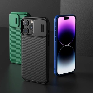 Kup Etui Nillkin CamShield Pro Magnetic Case Apple iPhone 15 Pro Max zielone - NLK1259 - {ean13} - Sklep Home Screen