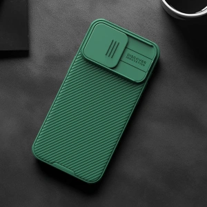 Kup Etui Nillkin CamShield Pro Magnetic Case Apple iPhone 15 Pro Max zielone - NLK1259 - {ean13} - Sklep Home Screen