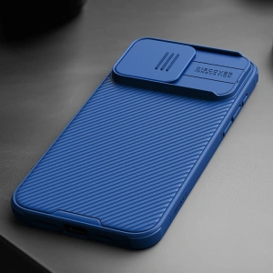 Buy Nillkin CamShield Pro Magnetic Case Apple iPhone 15 Pro Max blue - NLK1260 - {ean13} - Home Screen Store Europe