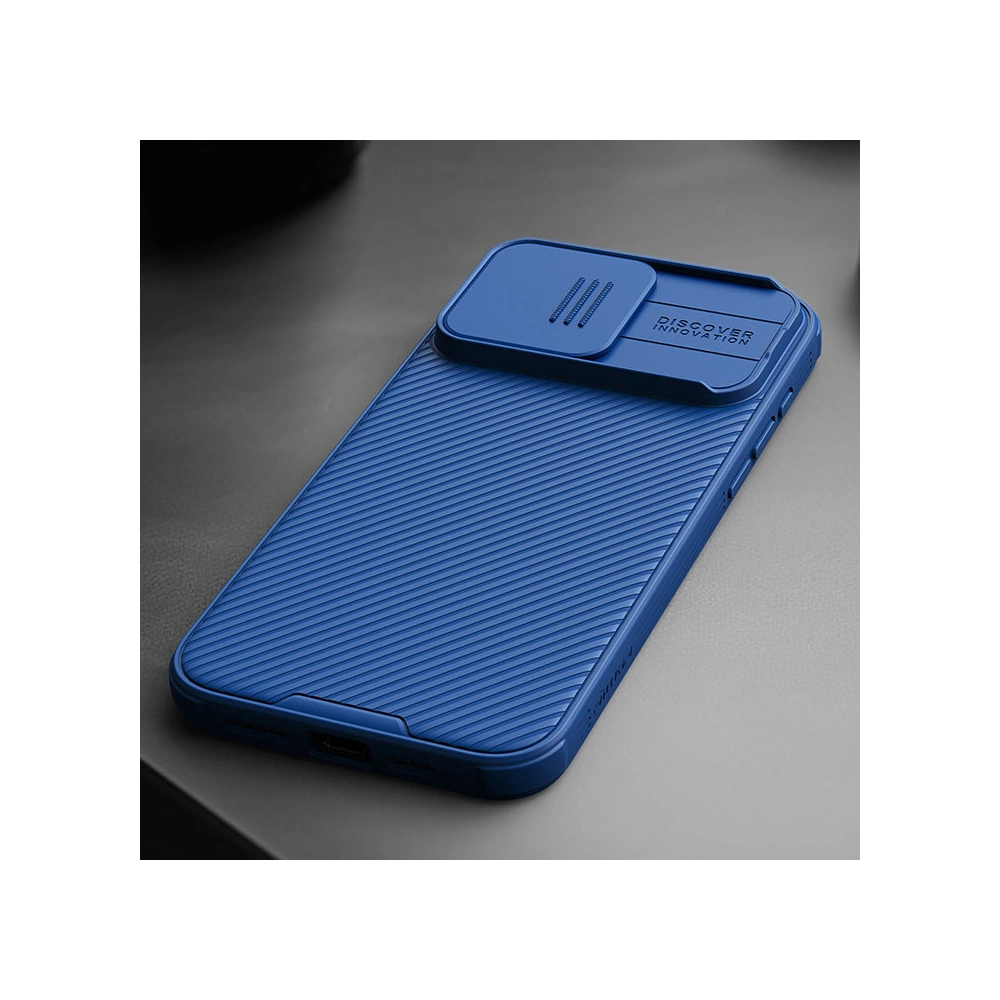 Etui Nillkin CamShield Pro Magnetic Case Apple iPhone 15 Pro Max niebieskie