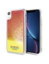 Case Guess GUHCI61GLCPI Apple iPhone XR rosa/pink Hartschale California Glow im Dunkeln