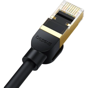 Kup Kabel sieciowy Baseus kat. 8 Ethernet RJ45, 40Gbps, 0,5m (czarny) - BSU4676 - {ean13} - Sklep Home Screen