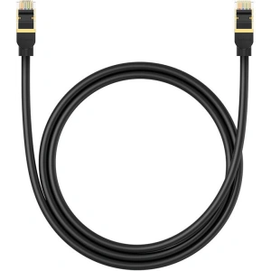 Kup Kabel sieciowy Baseus kat. 8 Ethernet RJ45, 40Gbps, 1m (czarny) - BSU4677 - {ean13} - Sklep Home Screen