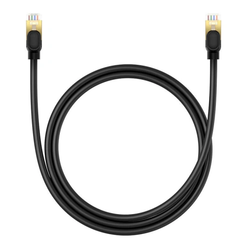 Buy Baseus cat. 8 Ethernet RJ45 network cable, 40Gbps, 1m (black) - BSU4677 - {ean13} - Home Screen Store Europe