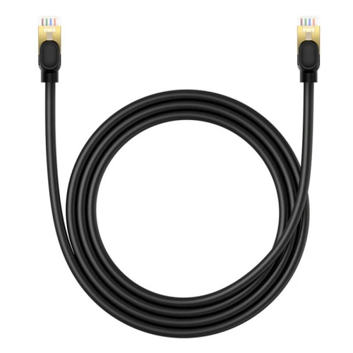 Buy Baseus cat. 8 Ethernet RJ45 network cable, 40Gbps, 1.5m (black) - BSU4678 - {ean13} - Home Screen Store Europe