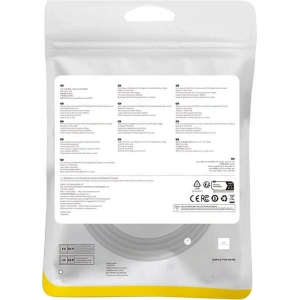 Kup Kabel sieciowy Baseus kat. 8 Ethernet RJ45, 40Gbps, 1,5m (czarny) - BSU4678 - {ean13} - Sklep Home Screen