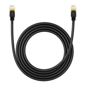 Kup Kabel sieciowy Baseus kat. 8 Ethernet RJ45, 40Gbps, 2m (czarny) - BSU4679 - {ean13} - Sklep Home Screen