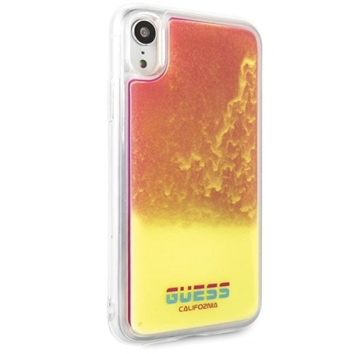 Buy Guess GUHCI61GLCPI iPhone Xr pink hard case California Glow in the dark - GUE046PNK - {ean13} - Home Screen Store Europe