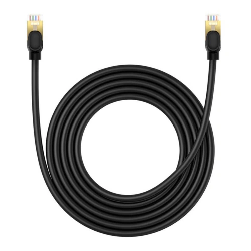 Buy Baseus cat. 8 Ethernet RJ45 network cable, 40Gbps, 3m (black) - BSU4680 - {ean13} - Home Screen Store Europe