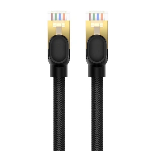 Kup Kabel sieciowy Baseus kat. 8 Ethernet RJ45, 40Gbps, 3m (czarny) - BSU4680 - {ean13} - Sklep Home Screen