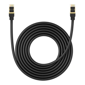 Kup Kabel sieciowy Baseus kat. 8 Ethernet RJ45, 40Gbps, 5m (czarny) - BSU4681 - {ean13} - Sklep Home Screen