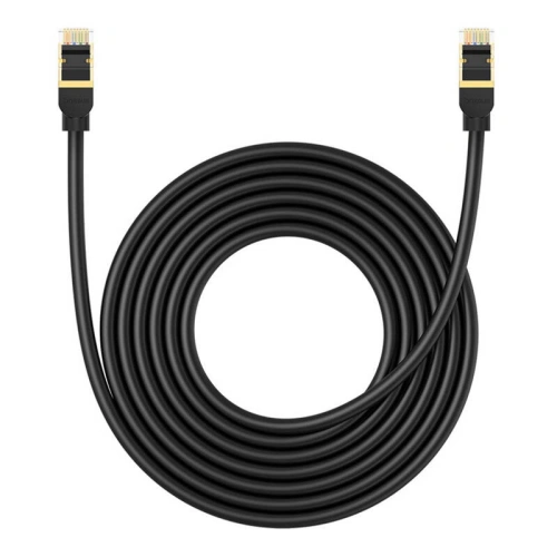 Kup Kabel sieciowy Baseus kat. 8 Ethernet RJ45, 40Gbps, 5m (czarny) - BSU4681 - {ean13} - Sklep Home Screen
