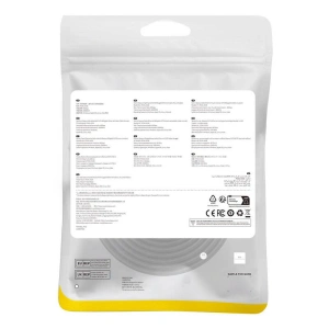 Netzwerkkabel Baseus Kat. 8 Ethernet RJ45, 40Gbps, 5m (schwarz)