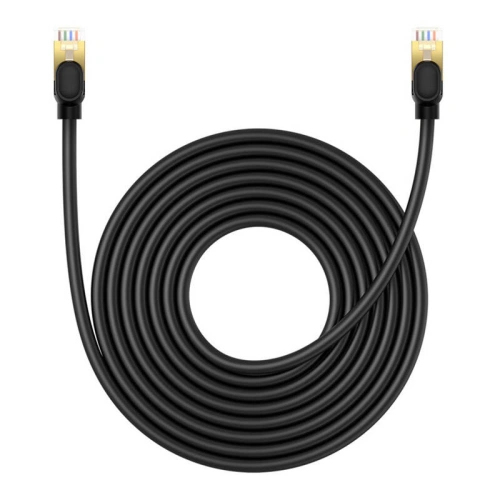 Kup Baseus Cablu de rețea cat. 8 Ethernet RJ45, 40Gbps, 8m (negru) - BSU4682 - {ean13} - Sklep Home Screen