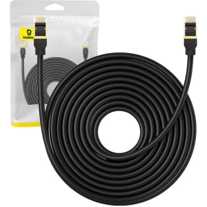 Kup Kabel sieciowy Baseus kat. 8 Ethernet RJ45, 40Gbps, 10m (czarny) - BSU4683 - {ean13} - Sklep Home Screen