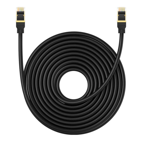 Kup Baseus Cablu de rețea cat. 8 Ethernet RJ45, 40Gbps, 10m (negru) - BSU4683 - {ean13} - Sklep Home Screen