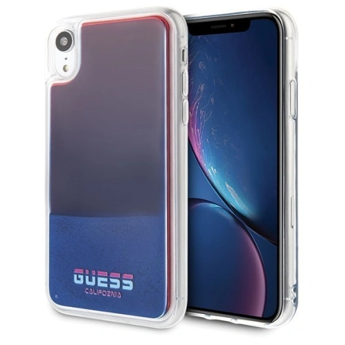 Kup Case Guess GUHCI61GLCRE Apple iPhone XR rot/hard case California Glow in the dark - GUE047RED - {ean13} - Sklep Home Screen