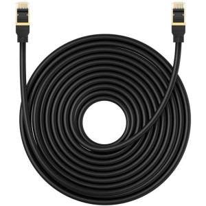 Kup Kabel sieciowy Baseus kat. 8 Ethernet RJ45, 40Gbps, 15m (czarny) - BSU4684 - {ean13} - Sklep Home Screen