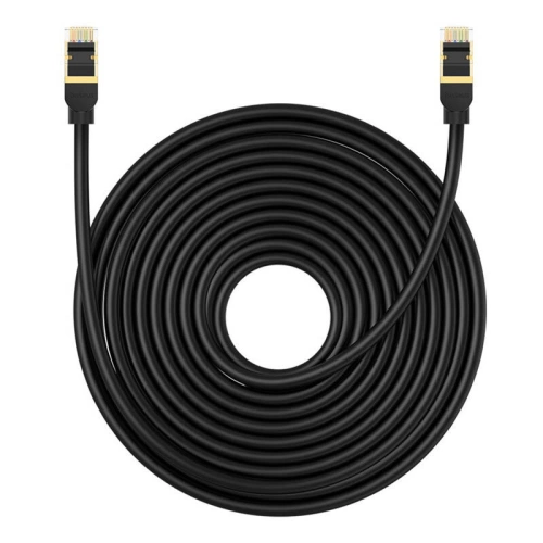Kup Baseus Cablu de rețea cat. 8 Ethernet RJ45, 40Gbps, 15m (negru) - BSU4684 - {ean13} - Sklep Home Screen