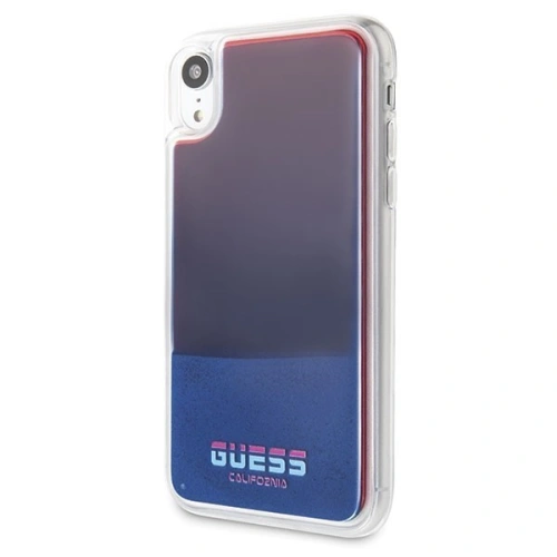 Kup Case Guess GUHCI61GLCRE Apple iPhone XR rot/hard case California Glow in the dark - GUE047RED - {ean13} - Sklep Home Screen
