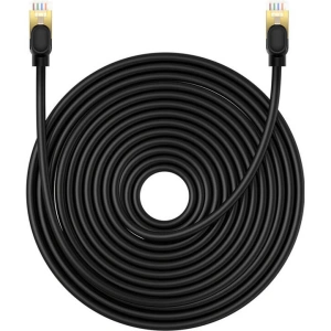 Kup Kabel sieciowy Baseus kat. 8 Ethernet RJ45, 40Gbps, 20m (czarny) - BSU4685 - {ean13} - Sklep Home Screen