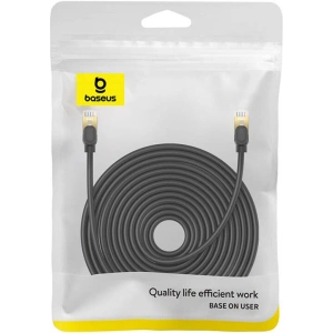 Baseus cat. 8 Ethernet RJ45 network cable, 40Gbps, 20m (black)
