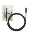 Baseus Cablu de rețea împletit cat. 7 Ethernet RJ45, 10Gbps, 1m (negru)