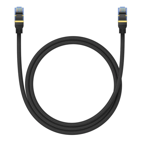 Kup Baseus Cablu de rețea împletit cat. 7 Ethernet RJ45, 10Gbps, 1m (negru) - BSU4687 - {ean13} - Sklep Home Screen