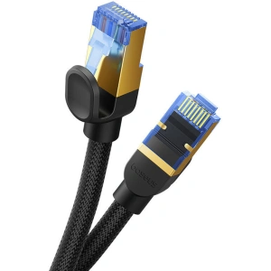 Kup Kabel sieciowy Baseus w oplocie kat. 7 Ethernet RJ45, 10Gbps, 1m (czarny) - BSU4687 - {ean13} - Sklep Home Screen