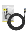 Baseus Cablu de rețea împletit cat. 7 Ethernet RJ45, 10Gbps, 2m (negru)