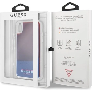 Guess GUHCI61GLCRE iPhone Xr red hard case California Glow in the dark