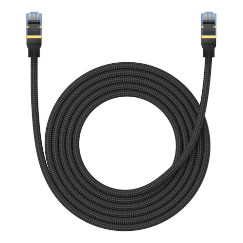 Kup Baseus Cablu de rețea împletit cat. 7 Ethernet RJ45, 10Gbps, 3m (negru) - BSU4690 - {ean13} - Sklep Home Screen