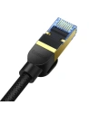 Kup Kabel sieciowy Baseus w oplocie kat. 7 Ethernet RJ45, 10Gbps, 5m (czarny) - BSU4691 - {ean13} - Sklep Home Screen