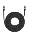 Kup Kabel sieciowy Baseus w oplocie kat. 7 Ethernet RJ45, 10Gbps, 8m (czarny) - BSU4692 - {ean13} - Sklep Home Screen