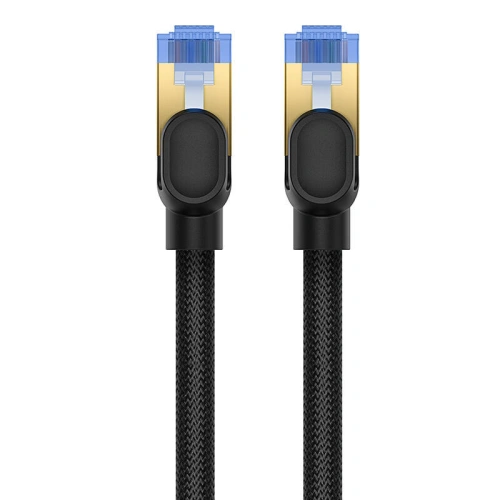 Kup Kabel sieciowy Baseus w oplocie kat. 7 Ethernet RJ45, 10Gbps, 8m (czarny) - BSU4692 - {ean13} - Sklep Home Screen