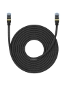 Kup Kabel síťový Baseus v opletu kat. 7 Ethernet RJ45, 10Gbps, 10m (černý) - BSU4693 - {ean13} - Sklep Home Screen