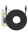 Baseus Cablu de rețea împletit cat. 7 Ethernet RJ45, 10Gbps, 15m (negru)