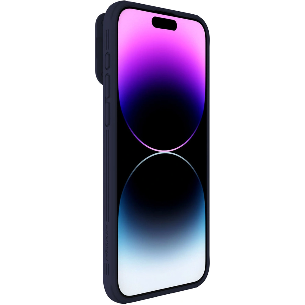 Etui Nillkin CamShield Pro Magnetic Case Apple iPhone 15 Pro Max fioletowe