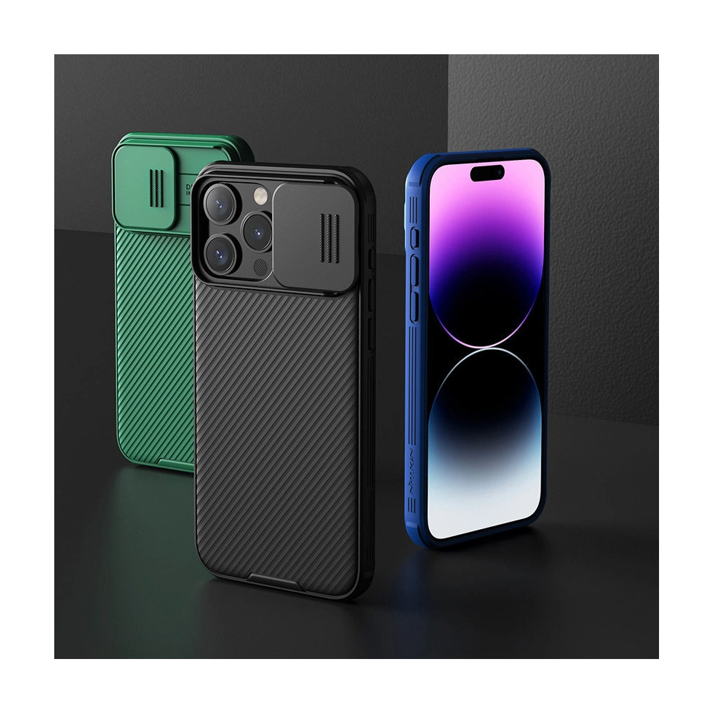 Etui Nillkin CamShield Pro Magnetic Case Apple iPhone 15 Pro Max fioletowe